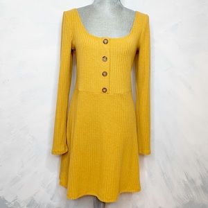 Wild Fable Wide Ribbed Scoop Neck Dress